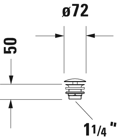 Slotted waste, 005024