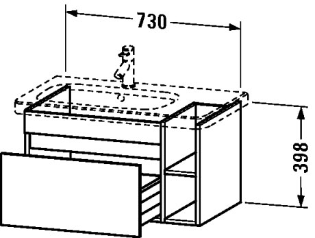وحدة موبيليا معلقة على الحائط, DS6394