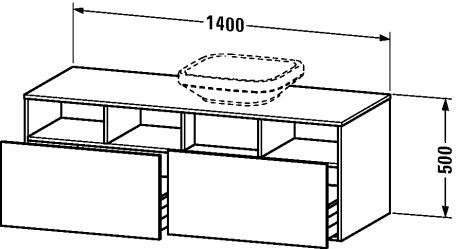 وحدة موبيليا معلقة على الحائط, DS6785 L/R