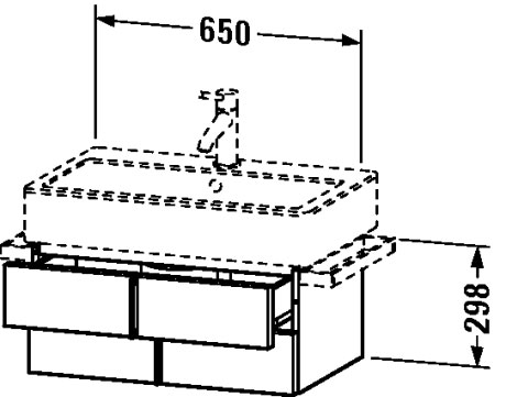 وحدة موبيليا معلقة على الحائط, VE6205