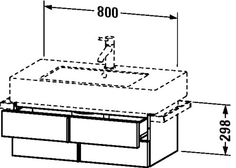 وحدة موبيليا معلقة على الحائط, VE6213