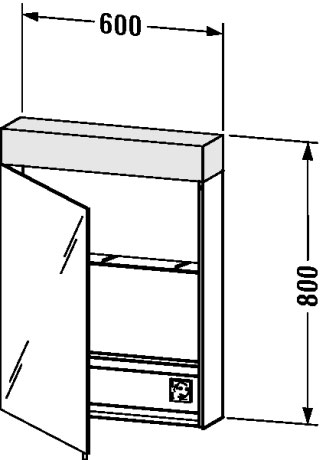 كابينة مرآة, VE7500 L/R