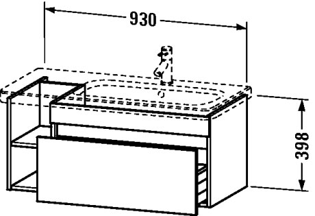 وحدة موبيليا معلقة على الحائط, DS6396