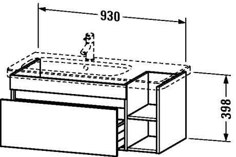 وحدة موبيليا معلقة على الحائط, DS6397