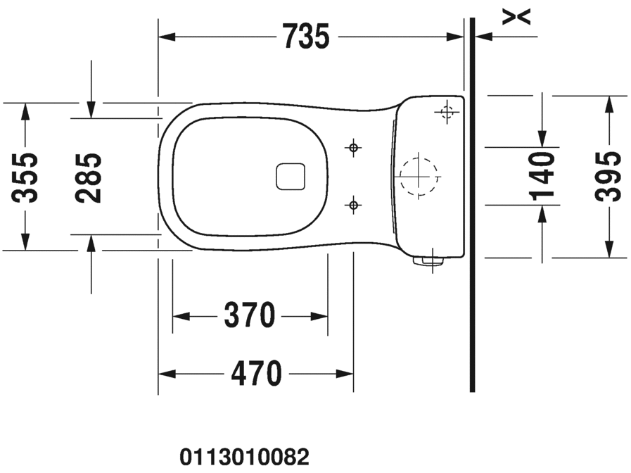 مرحاض قطعة واحدة, 011301