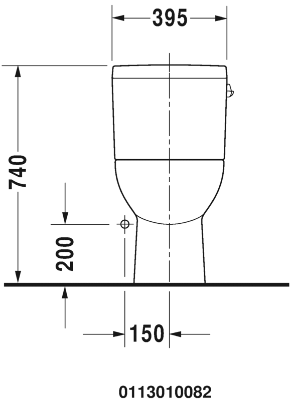 مرحاض قطعة واحدة, 011301