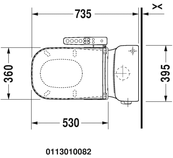 مرحاض قطعة واحدة, 011301
