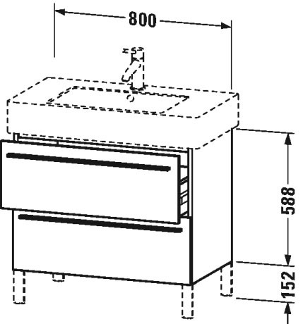 وحدة موبيليا أرضية, XL6543