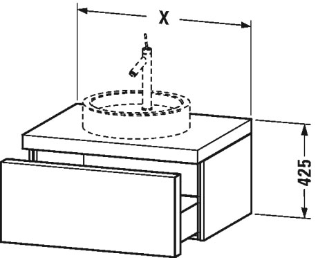 وحدة موبيليا معلقة على الحائط, S19526
