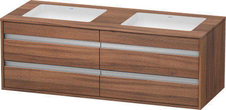 وحدة موبيليا معلقه لحوض تحت سطح أفقي مشترك, KT6858B7979