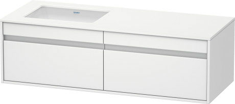 وحدة موبيليا معلقه لحوض تحت سطح أفقي مشترك, KT6897L1818