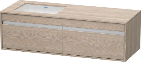 وحدة موبيليا معلقه لحوض تحت سطح أفقي مشترك, KT6897L3131