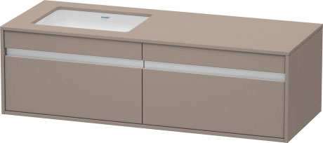 وحدة موبيليا معلقه لحوض تحت سطح أفقي مشترك, KT6897L4343