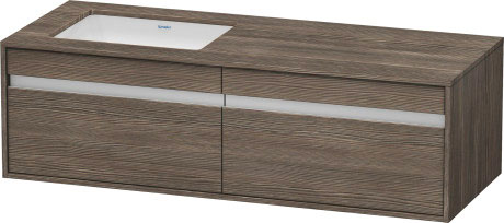 وحدة موبيليا معلقه لحوض تحت سطح أفقي مشترك, KT6897L5151