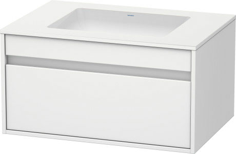 وحدة موبيليا معلقه لحوض تحت سطح أفقي مشترك, KT689401818