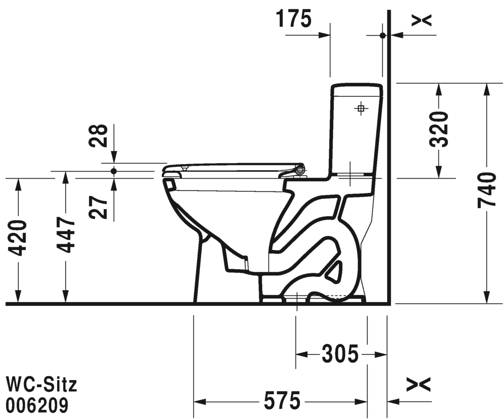 مرحاض قطعة واحدة, 011301