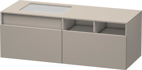 وحدة موبيليا معلقه لحوض تحت سطح أفقي مشترك, DS6885L1414