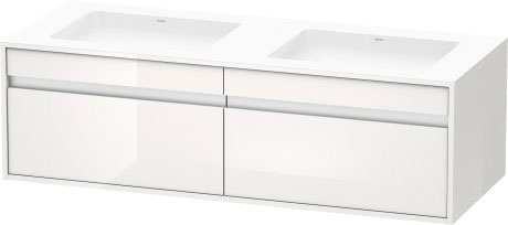 وحدة موبيليا معلقه لحوض تحت سطح أفقي مشترك, KT6898B2222
