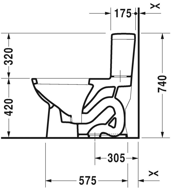 مرحاض قطعة واحدة, 011301