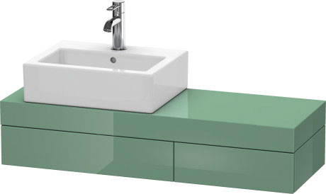 كونسول شامل على درج للحوض فوق سطح أفقي, FO837200303