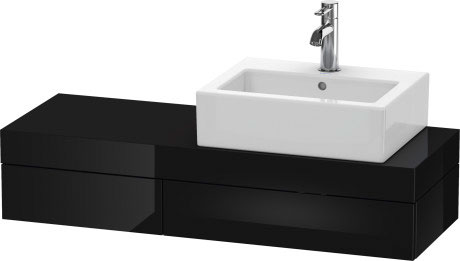 كونسول شامل على درج للحوض فوق سطح أفقي, FO837304040