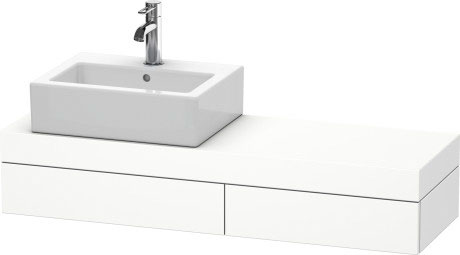 كونسول شامل على درج للحوض فوق سطح أفقي, FO837401818