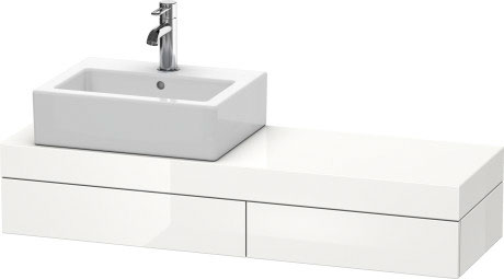 كونسول شامل على درج للحوض فوق سطح أفقي, FO837402222