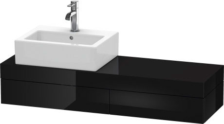 كونسول شامل على درج للحوض فوق سطح أفقي, FO837404040