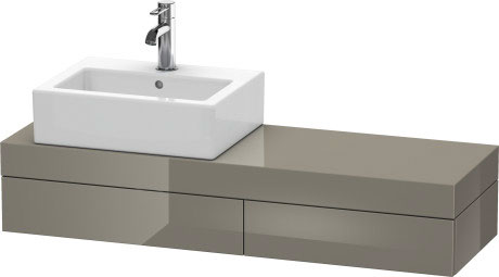 كونسول شامل على درج للحوض فوق سطح أفقي, FO837408989