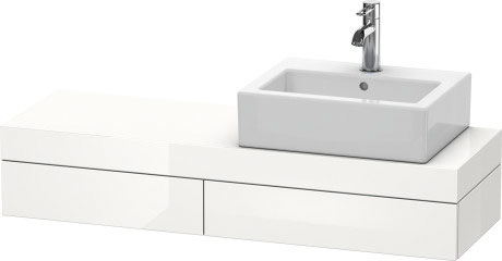 كونسول شامل على درج للحوض فوق سطح أفقي, FO837502222