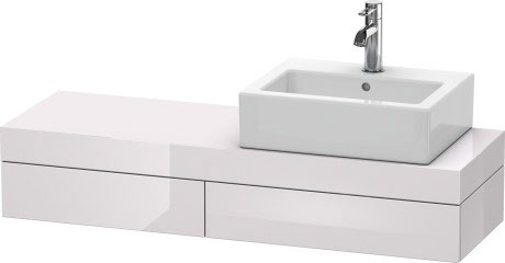 كونسول شامل على درج للحوض فوق سطح أفقي, FO837502727