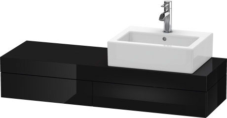 كونسول شامل على درج للحوض فوق سطح أفقي, FO837504040