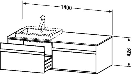 وحدة موبيليا معلقة على الحائط, KT6797 B/L/R