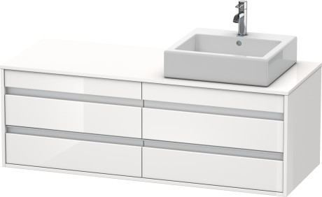 Vanity unit wall-mounted, KT6657R2222