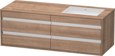 وحدة موبيليا معلقه لحوض تحت سطح أفقي مشترك, KT6857R7373