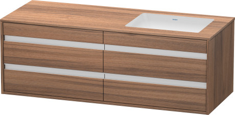 وحدة موبيليا معلقه لحوض تحت سطح أفقي مشترك, KT6857R7979