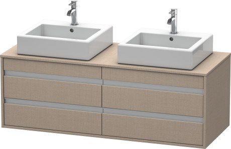 Vanity unit wall-mounted, KT6657B7575