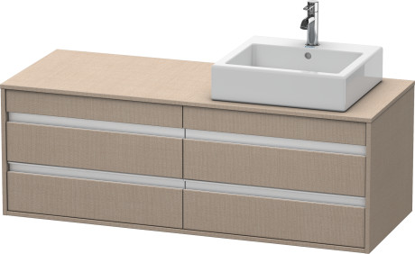 Vanity unit wall-mounted, KT6657R7575