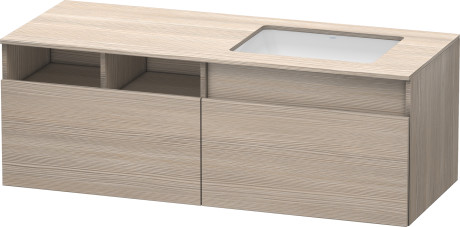 وحدة موبيليا معلقه لحوض تحت سطح أفقي مشترك, DS6885R3131