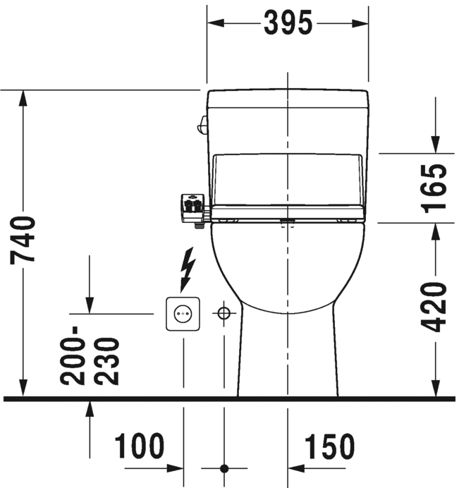 مرحاض قطعة واحدة, 011301