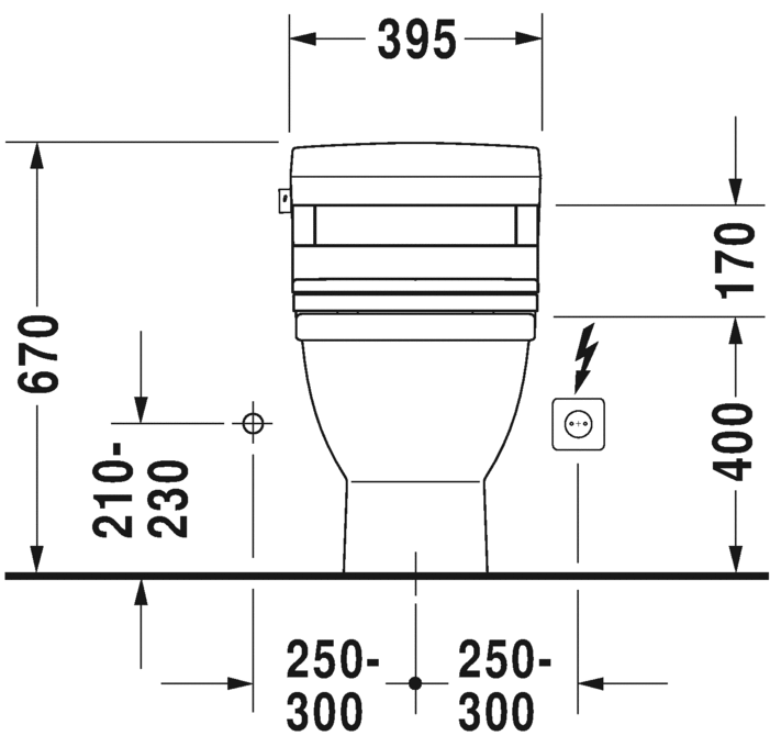 مرحاض قطعة واحدة, 212001