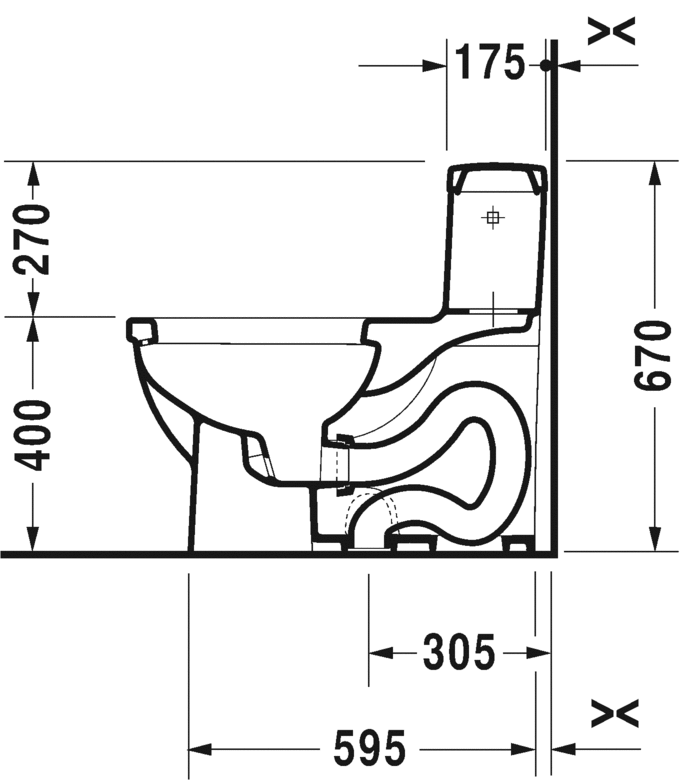 مرحاض قطعة واحدة, 212001
