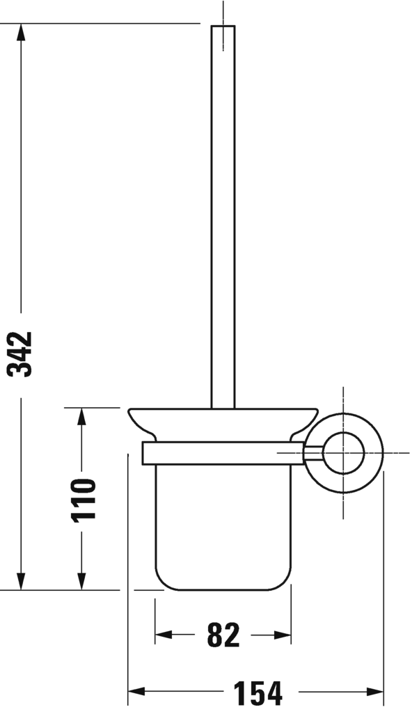 حامل فرشاة النظافة, 009927