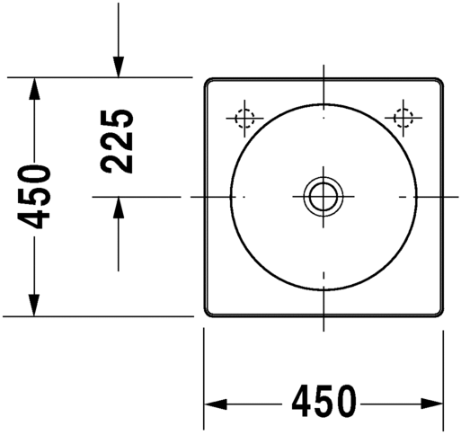 حوض أعلى سطح أفقي, 032045