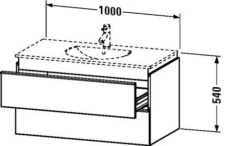 وحدة موبيليا معلقة على الحائط, DN6472
