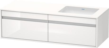 وحدة موبيليا معلقه لحوض تحت سطح أفقي مشترك, KT6897R2222