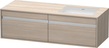 وحدة موبيليا معلقه لحوض تحت سطح أفقي مشترك, KT6897R3131