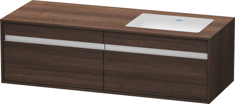 وحدة موبيليا معلقه لحوض تحت سطح أفقي مشترك, KT6897R5353