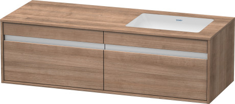 وحدة موبيليا معلقه لحوض تحت سطح أفقي مشترك, KT6897R7373