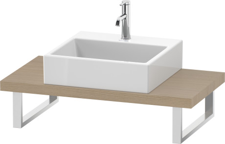 Console for above counter basin and countertop basin compact, LC100C07171 Width maximum 2000 mm